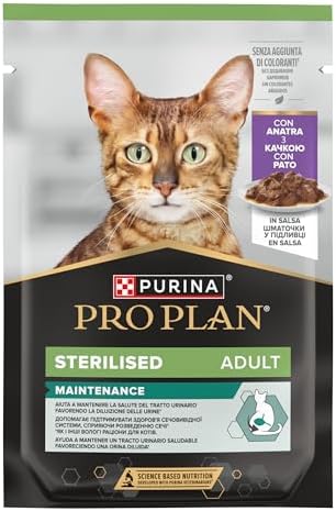Purina Pro Plan Comida Húmeda para Gato Esterilizado Adulto con P...
