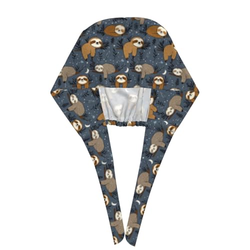 Image of Adjustable Scrub Cap with Sweatband, Breathable Working Hat for Men /Women