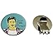 WTLJQQY Premium Golf Ball Marker with Magnetic Hat Clip, Golf Accessory for Men,1pc Fun Golf Hat Clip with Golf Ball Marker，Golf Gifts for Golfers (Eat Breakfast)