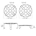 PACKISM Egg Steamer Rack, Stainless Steel Trivet for Instant Pot Accessories Fit 6,8 Qt Pressure Cooker Ninja Foodi, Cook 18 Eggs, 2 Pack Stackable Steamer for Cooking