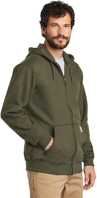 Carhartt Men's Loose Fit Midweight Full-Zip Sweatshirt - Image 3