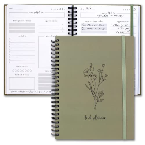 Beautiful To Do List Notebook - Aesthetic Daily Planner to Easily Organize Your Tasks And...