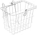 Wald 114 Compact Front Quick Release Bicycle Basket (11.75 x 8 x 9, White)