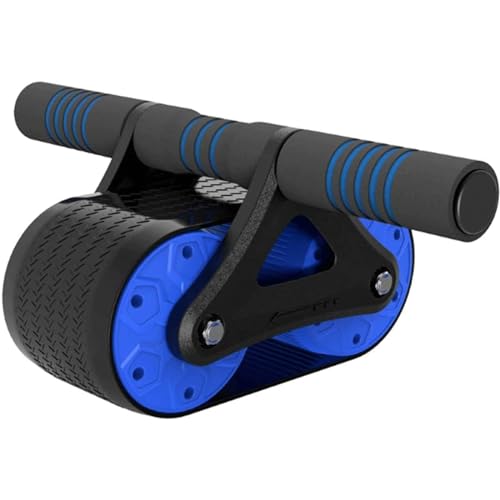 Rodillo abdominal doméstico con rebote automático y rueda de entrenamiento central multiángulo