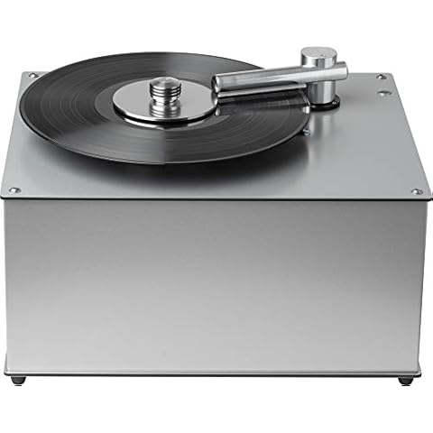Pro-Ject VC-S2 ALU, Premium record cleaning machine for vinyl & 78rpm shellac records, Silver Cover