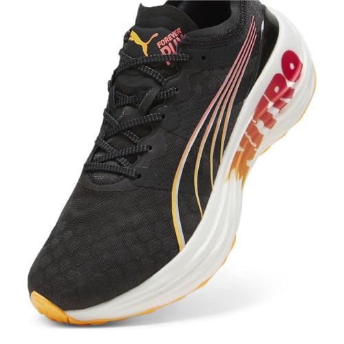 PUMA Chaussures de Running Noires/Oranges Femme Foreverrun - 2