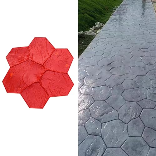 Sello de textura de hormigón decorativo para suelos exteriores y moldes de estampado