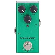 3 ADJUSTABLE KNOBS:3 knobs are separately used to adjust the degree of distortion (drive knob), adjust the volume of sound (volume knob), and adjust the strength of the tone (tone knob). FEATURE:Good analog delay effect, true bypass design makes it l...
