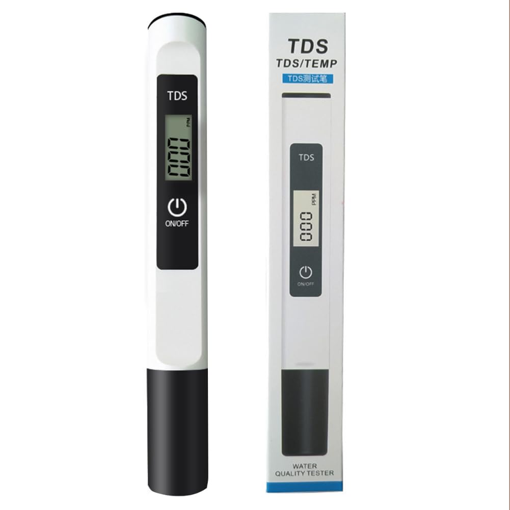 PH Measuring Instrument, Payer Measuring Instrument, Water Quality Measurement, PH Meter, TDS Meter, Digital PH Meter, 3-in-1 TDS & EC Meter, Measuring Range 0-9990 PPM, LCD Display, High Precision