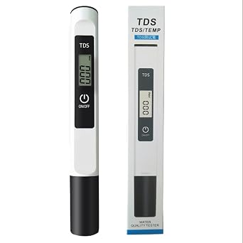 tds Measuring Instrument, Paper Measuring Instrument, Water Quality Instrument, TDS Meter, Digital 3-in-1, TDS & EC Meter, Measuring Range 0-9990 PPM, LCD Display, High Accuracy Water Quality Inspection, Digital Tester, Automatic Calibration, For Tropical Fish Breeding, Drinking Water, Pool, Hot Springs, Hydroponics, Etc