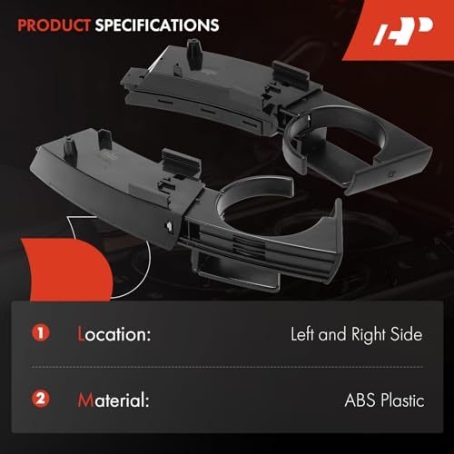 Portavasos 2 piezas compatible BMW Z4 2003-2008 miniatura 3