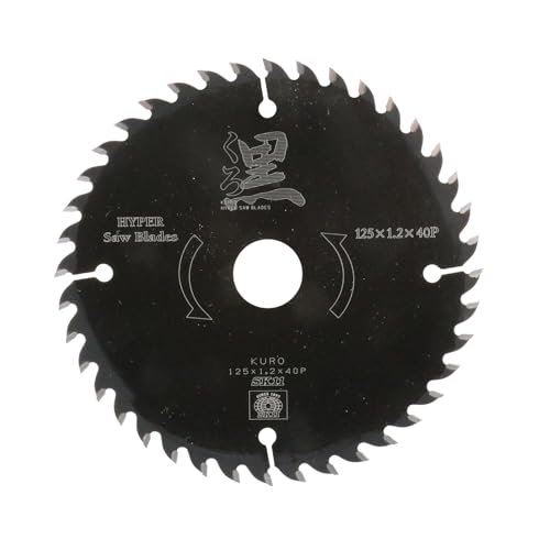 SK11(エスケー11) くろ 木工用チップソー 充電丸鋸用 125×1.2×40P
