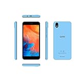 Quadcore Qubo EOS-BL - Smartphone de 5\" (16 GB de ROM, 1 GB de RAM, 3G, Android 7), color azul
