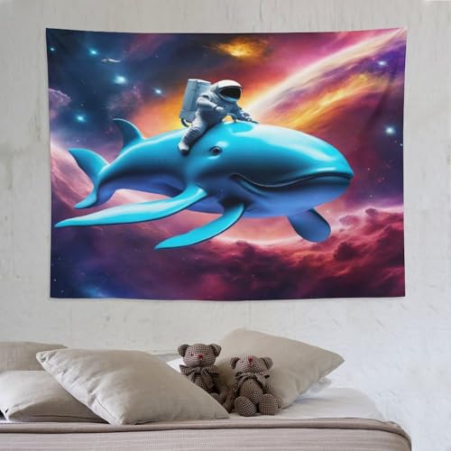 Tapisserie espace astronaute tenture murale affiche grand format 150x200cm chambre