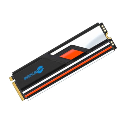 SSD M.2 2280 NVME PCIe 4.0 2TB SIMPLETEK élimine les ralentissements grâce au dissipateur - 4