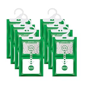 Creativee – Confezione da 8 sacchetti deumidificanti da appendere, per armadio, antiumidità, antimuffa, antiodore, per cucina e bagno