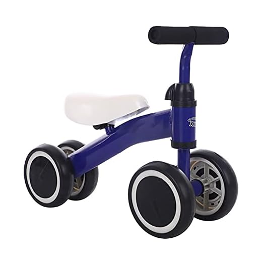 Småbarnscykel Baby Walker Ridleksaker I 10+ Månader Gamla Barn Pojkar Flickor Ingen Pedal Spädbarnscykel Med Justerbar Höjd Bästa Första Födelsedagspresenten blue,