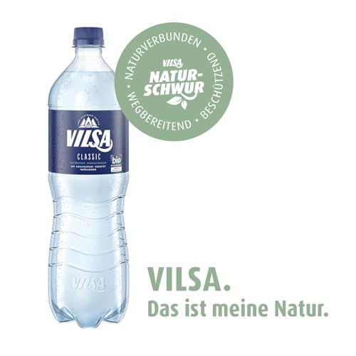 VILSA Mineralwasser Classic, 6 x 1,00 l PET