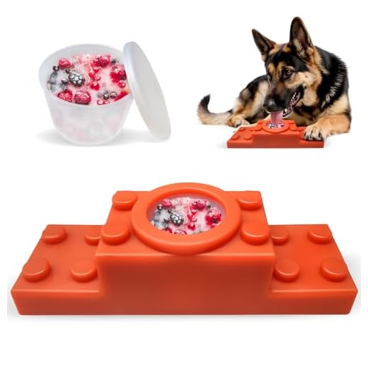BellaWagg Non-Slip Frozen Dog Treat Holder - Frozen Treat Dispensing Dog Toy with Reusable Cup & Lid - Dogs Chew Toy for Small Medium Large Dogs, Easy to Clean Less Mess and Keep Your House Cleaning