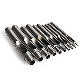 sacabocados para metal [Material durable]: resistente construcción de metal de alto carbono del hueco punchers proporciona una excelente durabilidad mientras que nunca comprometer la nitidez a través de múltiples usos