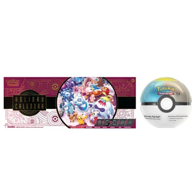 Amazon.co.jp: Pokemon ポケモン TCG 2025 Holiday Advent Calendar