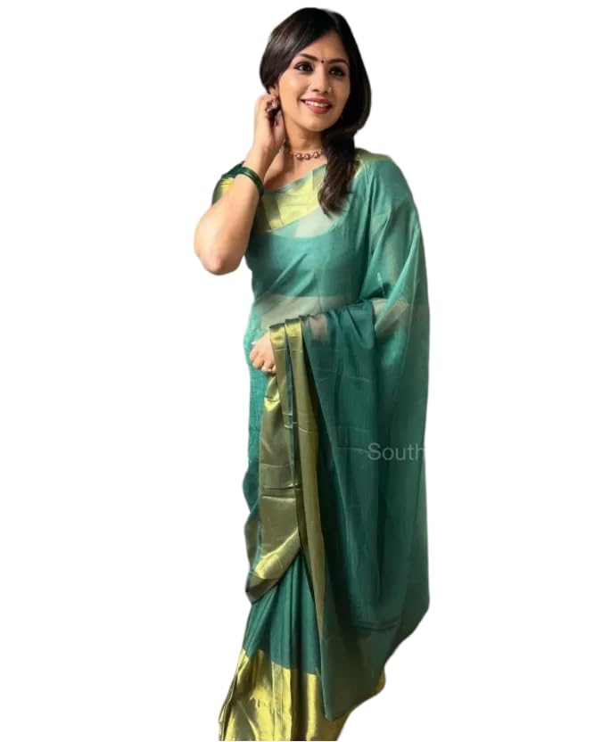 Trendy Ready to wear saree1min ready sari Pre draped pre-stitched saree with Unstitched Blouse