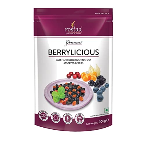 Image of Rostaa Premium Mix Berries ( Berrylicious ) Pouch, 2 X 200 g