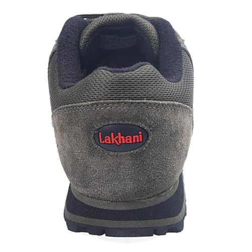 Image of Lakhani Mens Lakhani Aayushman Leather Men's Sports Shoes |Running, Walking & Trekking, Lace-up Shoes-promex-714 Sneaker