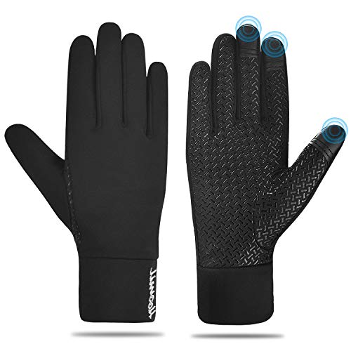 HOOMIL Touch Screen Winter Running Gloves for Women Men, Lightweight Warm Gloves Outdoor Sports Hiki - //coolthings.us