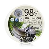 3W Clinic - 98% Snail Mucus Soothing Gel(300ml/10.14oz)