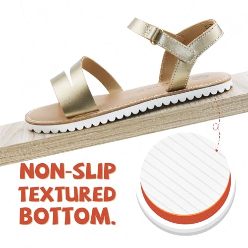 Girls Sandals Open Toe Strappy Summer Shoes Dress Sandals for Girls4