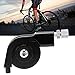 ZLXHDL V Brake Adapter, Bicycle Disc Brake Conversion Aluminum CNC Machining Bike V Brake Stroke Converter Caliper Regulator for Road Cycling(Black)