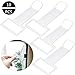 BESLIME Bastone sul Biglietto di parcheggio - Cartella Veicolo permesso di parcheggio Ticket Holder Clip Adesivo Auto Parabrezza Finestra,10pcs