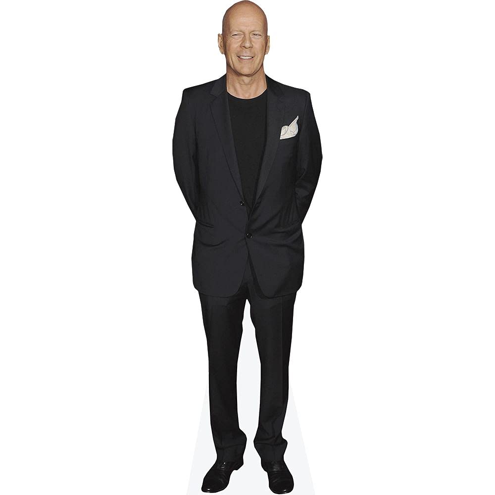 Celebrity Cutouts Mini Size Cutout Bruce Willis (Black Suit)