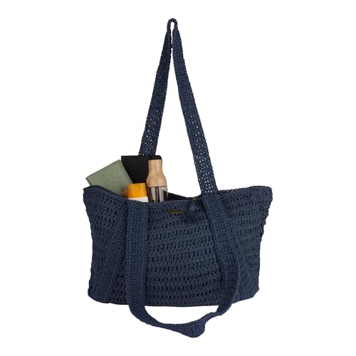 Image of Roxy Women's Beach Tote Bag | Travel | Vacation | Straw | Lightweight | Breathable