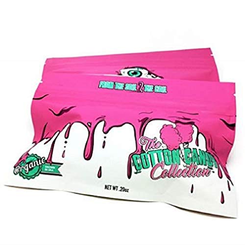 Cotton Candy - Bolsa rosa Algodón orgánico para vapear, peso 5.6 g