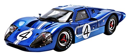 Ford 1967 GT MK IV #4 Blue Lemans 24 Hours 1:18 miniatura 1