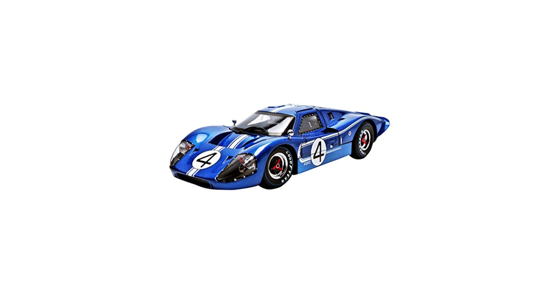 Amazon.com: Ford 1967 GT MK IV #4 Blue Lemans 24 Hours L