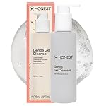 Honest Beauty Gentle Gel Daily Face Cleanser, Calms, Refreshes, Hydrates, Vegan Safe for Sensitive Skin, 5 fl oz
