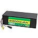 FREEDOH Pacco Batteria al Litio 36V 8Ah Pacco Batteria 36 Volt 8000mAh E-Bike Applicazione su Utensili Elettrici Scooter Biciclette Elettriche con Motori Entro 750 Watt,Xt60 Plug