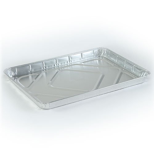 Kingzak Disposable Aluminum Half Size Cookie Sheet | 17.75
