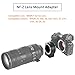 NF-Z Autofocus Metal Lens Adapter Compatible for Nikon F-Mount Series Lenses to Z-Mount Cameras NIK0N Z5 Z50 Z6 Z6II Z7 Z7II Z8 Z9 Z30 Zfc