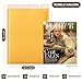 UCGOU Kraft Bubble Mailers 10.5x16 Inch 25 Pack Usable Size 10.5x15 Yellow Padded Envelopes #5 Large Mailing Packages Self Sealing Tear Resistant Boutique Bulk Mail Shipping Bags for Book and More