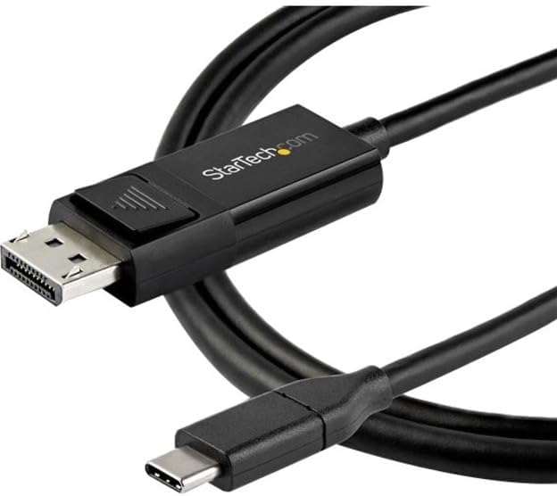 Miniatura 5 de StarTech.com Cable USB C a DisplayPort 1.4 de 3 pies (3.3 ft) 8K 60Hz4K - Cable adaptador de video reversible DP a USB-C o USB-C a DP HBR3HDRDSC -