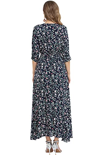 Image of Casual Summer Dresses for Women 2026 Maxi Dress Flowy Bohemian Beach Party