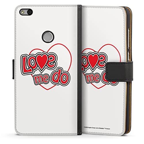 DeinDesign Etui Compatible avec Huawei P9 Lite (2017) Etui Folio Etui magnetique Love Me Do The Beatles Musique - Les Beatles, Paul McCartney, John Lennon, RIngo Starr, George Harrison DeinDesign Etui Compatible avec Huawei P9 Lite (2017) Etui Folio Etui magnetique Love Me Do The Beatles Musique