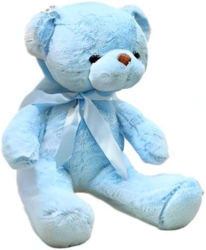 Miniatura 8 de Oso de peluche, juguete de peluche de 12 pulgadas, regalo de cumpleaños, día de San Valentín, Navidad para niños, niñas, amigos (A-azul)