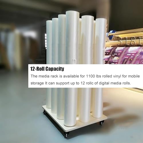 Eviter les plis vinyle avec le support mobile pour rouleaux - 3