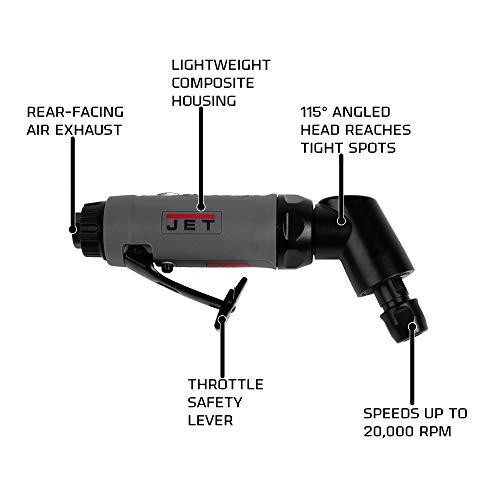 Jet Jat-416, 1/4-Inch Angle Die Grinder (505416), Black,Grey #TOP1