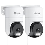 VIMTAG 2.5K Outdoor Camera, 5G Outdoor Security Camera, 360° View Cameras for Home Security, House Surveillance, Motion Tracking, Color Night Vision, Dual-Band WiFi, 2-Way Audio, Cloud/SD Card Storage